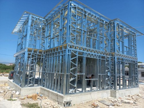 Hatay Steel House Profile Production and Assembly